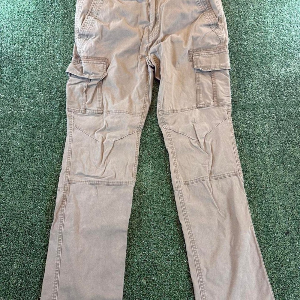 Sun + Stone mens straight leg cargo pants